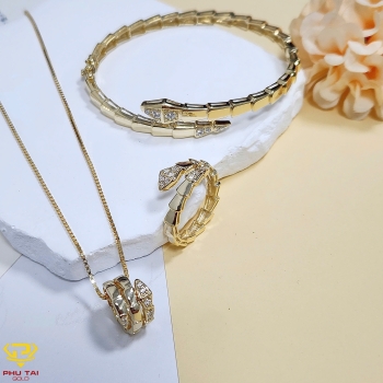 Set trang sức vàng màu (mã STS 7125)